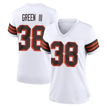 Nike A.J. Green Women's Game Cleveland Browns White 1946 Collection Alternate Jersey