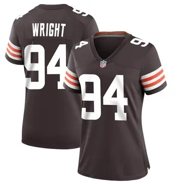 Nike Alex Wright Women's Game Cleveland Browns Brown Team Color Jersey