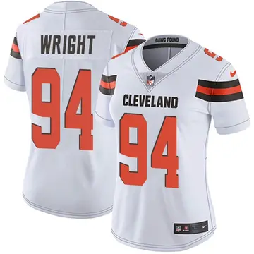 Nike Alex Wright Women's Limited Cleveland Browns White Vapor Untouchable Jersey
