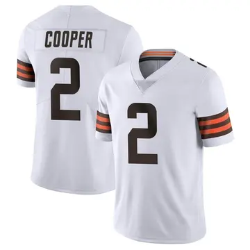 Nike Amari Cooper Men's Limited Cleveland Browns White Vapor Untouchable Jersey