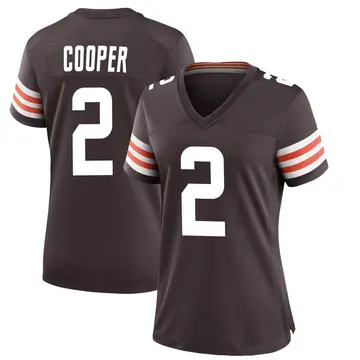Nike Amari Cooper Women's Game Cleveland Browns Brown Team Color Jersey