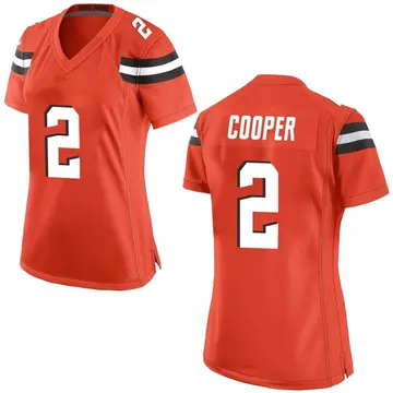 Nike Amari Cooper Women's Game Cleveland Browns Orange Alternate Jersey