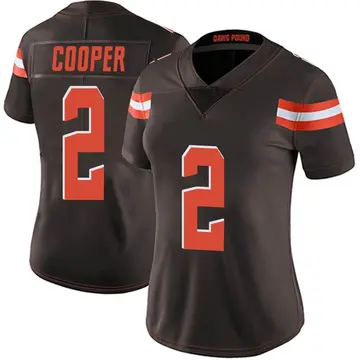 Nike Amari Cooper Women's Limited Cleveland Browns Brown Team Color Vapor Untouchable Jersey