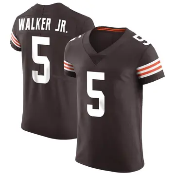 Nike Anthony Walker Jr. Men's Elite Cleveland Browns Brown Vapor Jersey