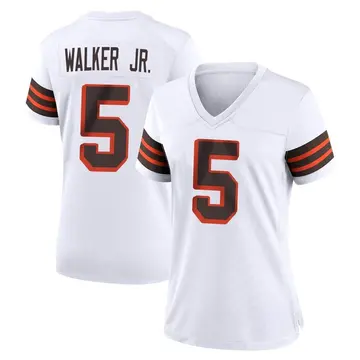 Nike Anthony Walker Jr. Women's Game Cleveland Browns White 1946 Collection Alternate Jersey