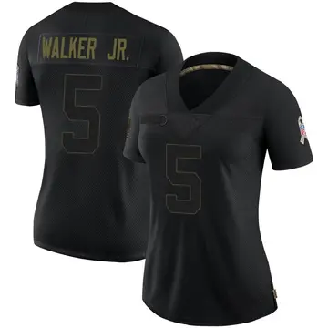 Nike Anthony Walker Jr. Women's Limited Cleveland Browns Black 2020 Salute To Service Jersey