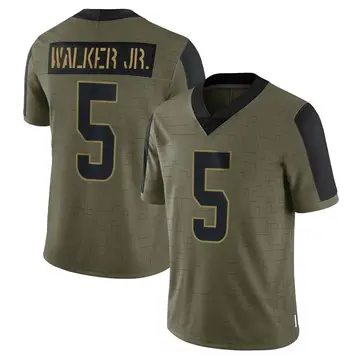 Nike Anthony Walker Jr. Youth Limited Cleveland Browns Olive 2021 Salute To Service Jersey