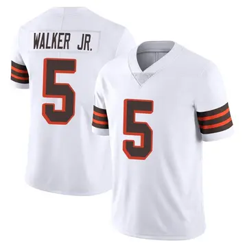 Nike Anthony Walker Jr. Youth Limited Cleveland Browns White Vapor 1946 Collection Alternate Jersey
