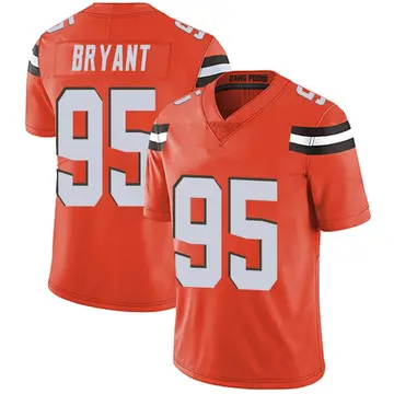 Nike Armonty Bryant Men's Limited Cleveland Browns Orange Alternate Vapor Untouchable Jersey