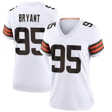 Nike Armonty Bryant Women's Game Cleveland Browns White Jersey