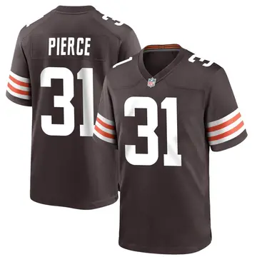 Nike Artavis Pierce Youth Game Cleveland Browns Brown Team Color Jersey