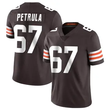 Nike Ben Petrula Youth Limited Cleveland Browns Brown Team Color Vapor Untouchable Jersey