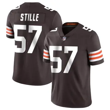 Nike Ben Stille Youth Limited Cleveland Browns Brown Team Color Vapor Untouchable Jersey