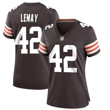 Nike Benny LeMay Women's Game Cleveland Browns Brown Team Color Jersey