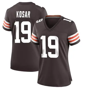 Nike Bernie Kosar Women's Game Cleveland Browns Brown Team Color Jersey