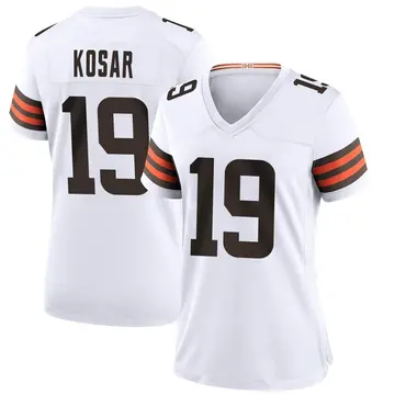 Nike Bernie Kosar Women's Game Cleveland Browns White Jersey