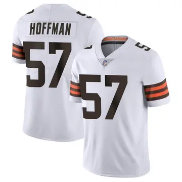 Nike Brock Hoffman Youth Limited Cleveland Browns White Vapor Untouchable Jersey