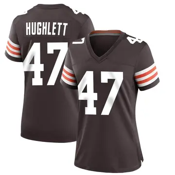 Nike Charley Hughlett Women's Game Cleveland Browns Brown Team Color Jersey