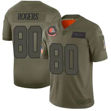 Nike Chester Rogers Youth Limited Cleveland Browns Camo 2019 Salute to Service Jersey