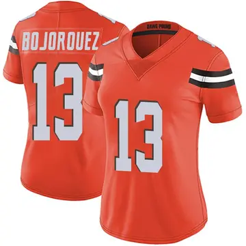 Nike Corey Bojorquez Women's Limited Cleveland Browns Orange Alternate Vapor Untouchable Jersey