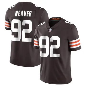 Nike Curtis Weaver Youth Limited Cleveland Browns Brown Team Color Vapor Untouchable Jersey