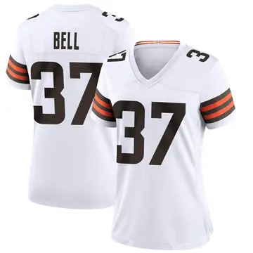 Nike D'Anthony Bell Women's Game Cleveland Browns White Jersey