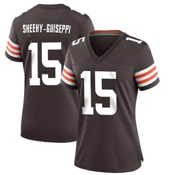 Nike Damon Sheehy-Guiseppi Women's Game Cleveland Browns Brown Team Color Jersey