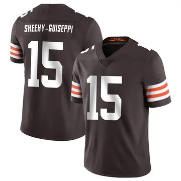 Nike Damon Sheehy-Guiseppi Youth Limited Cleveland Browns Brown Team Color Vapor Untouchable Jersey
