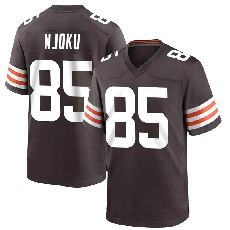 Nike David Njoku Youth Game Cleveland Browns Brown Team Color Jersey