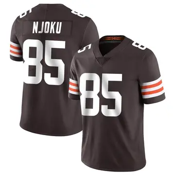 Nike David Njoku Youth Limited Cleveland Browns Brown Team Color Vapor Untouchable Jersey