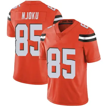 Nike David Njoku Youth Limited Cleveland Browns Orange Alternate Vapor Untouchable Jersey