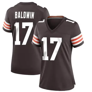 Nike Daylen Baldwin Women's Game Cleveland Browns Brown Team Color Jersey