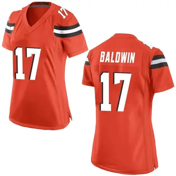 Nike Daylen Baldwin Women's Game Cleveland Browns Orange Alternate Jersey