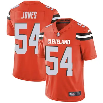 Nike Deion Jones Men's Limited Cleveland Browns Orange Alternate Vapor Untouchable Jersey