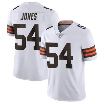 Nike Deion Jones Men's Limited Cleveland Browns White Vapor Untouchable Jersey