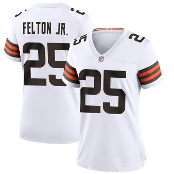 Nike Demetric Felton Jr. Women's Game Cleveland Browns White Jersey