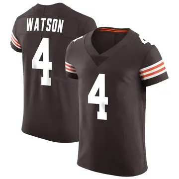 Nike Deshaun Watson Men's Elite Cleveland Browns Brown Vapor Jersey