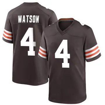 Nike Deshaun Watson Men's Game Cleveland Browns Brown Team Color Jersey