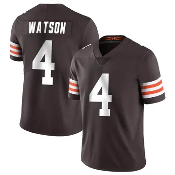 Nike Deshaun Watson Men's Limited Cleveland Browns Brown Team Color Vapor Untouchable Jersey