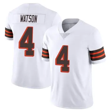 Nike Deshaun Watson Men's Limited Cleveland Browns White Vapor 1946 Collection Alternate Jersey