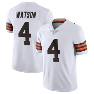 Nike Deshaun Watson Men's Limited Cleveland Browns White Vapor Untouchable Jersey