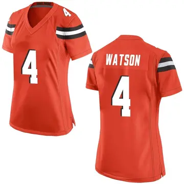 Nike Deshaun Watson Women's Game Cleveland Browns Orange Alternate Jersey
