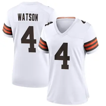 Nike Deshaun Watson Women's Game Cleveland Browns White Jersey