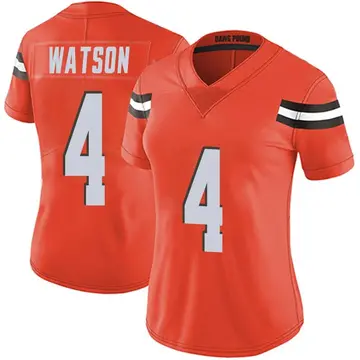 Nike Deshaun Watson Women's Limited Cleveland Browns Orange Alternate Vapor Untouchable Jersey