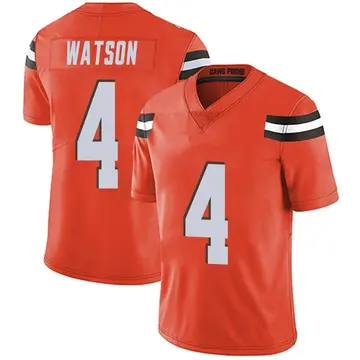 Nike Deshaun Watson Youth Limited Cleveland Browns Orange Alternate Vapor Untouchable Jersey