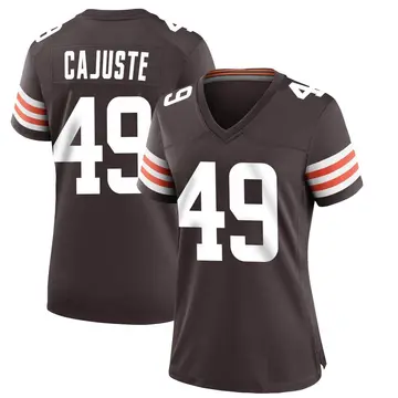 Nike Devon Cajuste Women's Game Cleveland Browns Brown Team Color Jersey