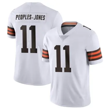 Nike Donovan Peoples-Jones Men's Limited Cleveland Browns White Vapor Untouchable Jersey