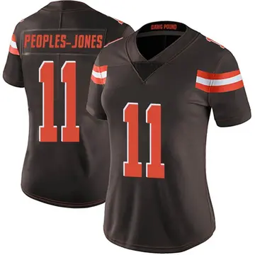 Nike Donovan Peoples-Jones Women's Limited Cleveland Browns Brown Team Color Vapor Untouchable Jersey