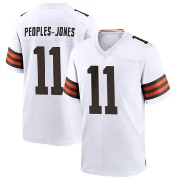 Nike Donovan Peoples-Jones Youth Game Cleveland Browns White Jersey