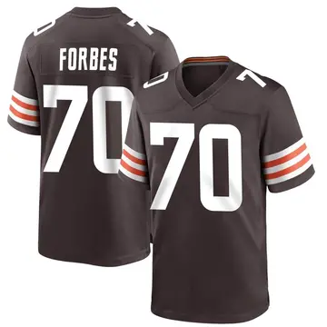 Nike Drew Forbes Youth Game Cleveland Browns Brown Team Color Jersey